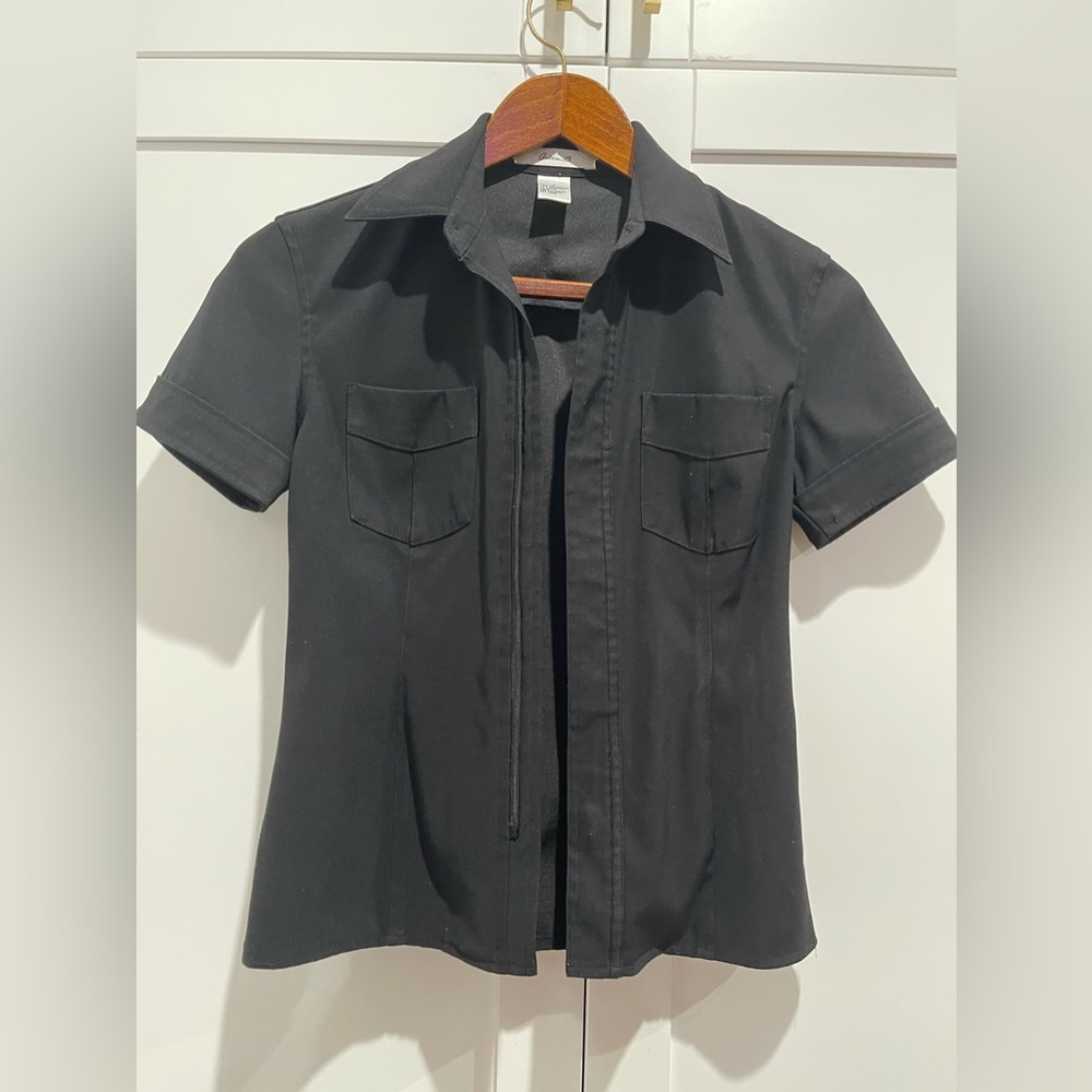 Black shirt with pockets